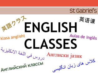 English Classes Ad